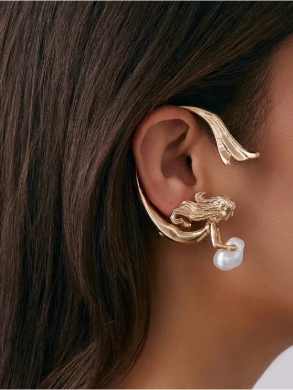 Anthropologie elegant gold